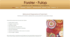 Desktop Screenshot of forsterfulop.com